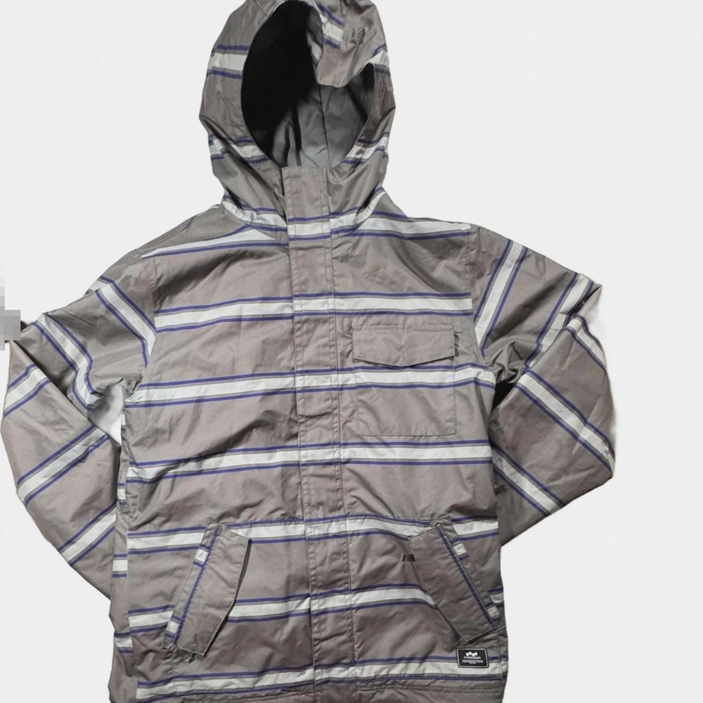 FOURSQUARE Burton Snowboard Coat Men's Small Waterproof Microshield Ski READ